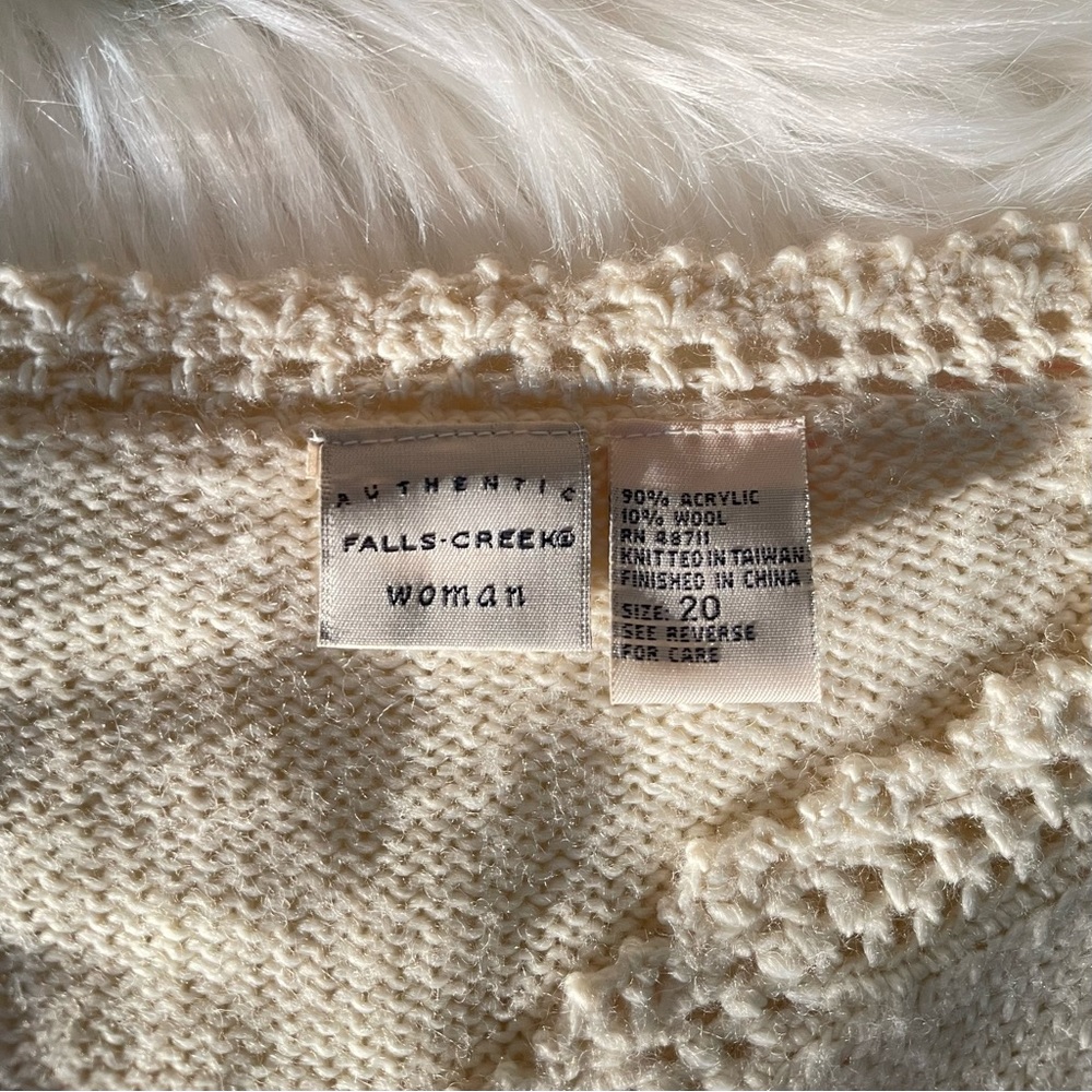 Falls Creek Fairy Lace V Neck Sweater (Outfit NOT Included) - Picture 4 of 5
